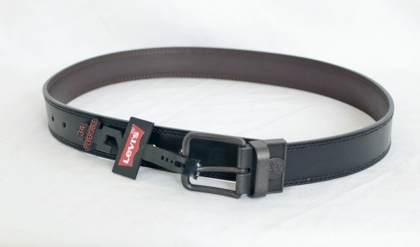 Levi’s Mens Reversible Faux Leather 38 MM Belt