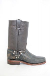 Mens Brown Square Toe Cowboy or Motorcycle Boots