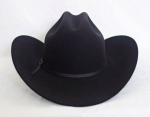Larry Mahan’s 4X Ridgetop Black Cowboy Hat