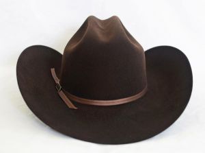 Larry Mahan’s 4X Ridgetop Brown Cowboy Hat