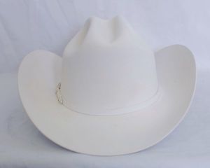 Larry Mahan’s 6X “Real” White Cowboy Hat