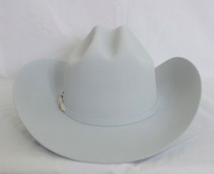 Larry Mahan’s 6X “Real” Platinum Cowboy Hat