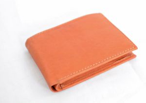 Tan Bifold Leather Wallet