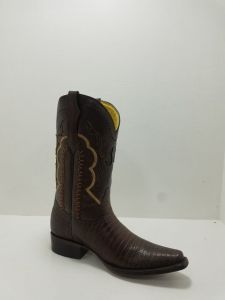 Rudel Mens Pisco Brown Snip Toe Cowboy Boots