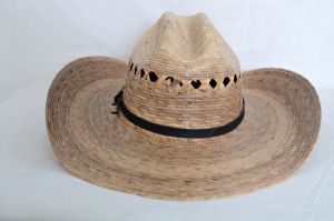 Dustin Palm Straw Ventilated Cowboy Hat