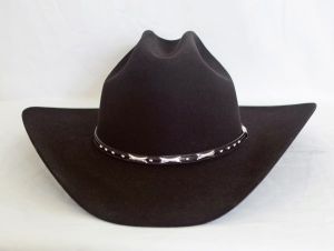 Stetson 6X Trey Black Cowboy Hat