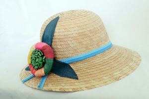 Ladies Palm Straw Hat